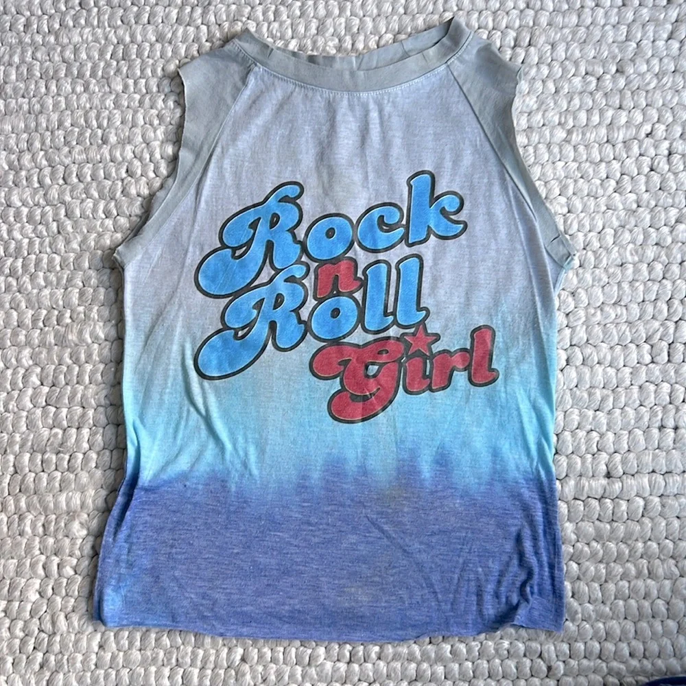 Firehouse tank top small rock and roll